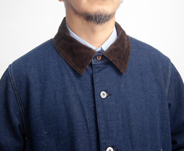 FOB FACTORY デニムカバーオール　ブランケット付 FOB FACTORY FOBファクトリー ブランケットライナー デニムチョア