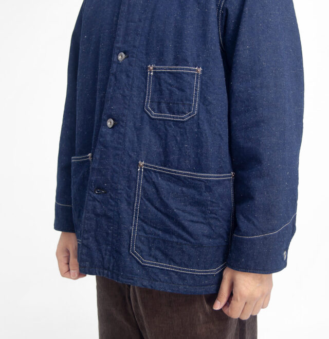 FOB FACTORY FOBファクトリー ブランケットライナー デニムチョア