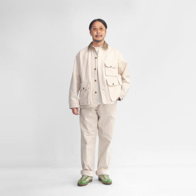 新品FOB FACTORY ダックハンティングジャケット　Mサイズ FOB FACTORY FOBファクトリー コットンダック ハンティングジャケット