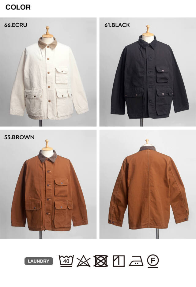 FOB FACTORY FOBファクトリー コットンダック ハンティングジャケット