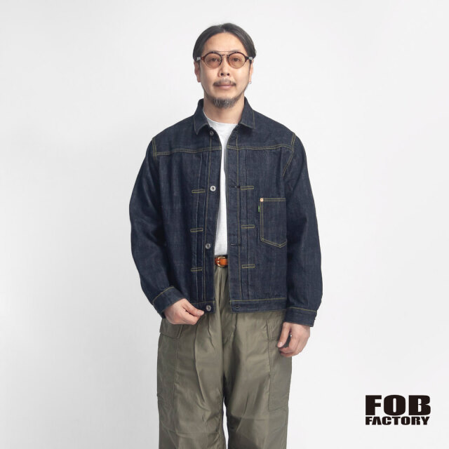 FOB FACTORY FOBファクトリー F2460 大戦モデル セルビッチデニム