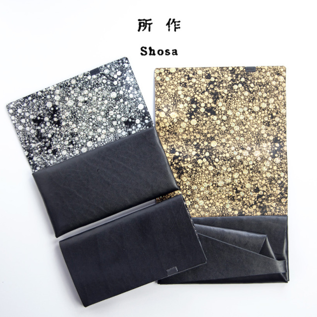 所作 shosa 長財布 ロングウォレット クォーツ 本革 レザー 日本製  