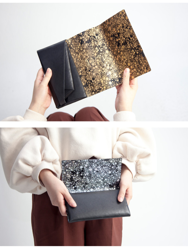 所作 shosa 長財布 ロングウォレット クォーツ 本革 レザー 日本製  