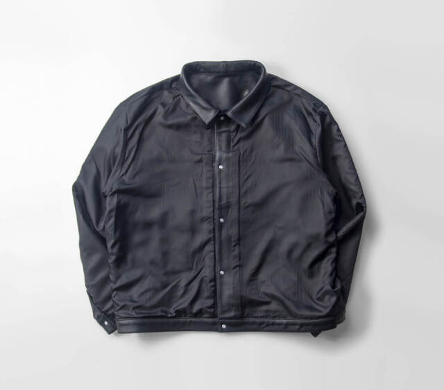 LAOTOUR ブラック MA-1 ジャケット L LAOTOUR 本革 ラムレザー 1st Gジャン トラッカージャケット 革