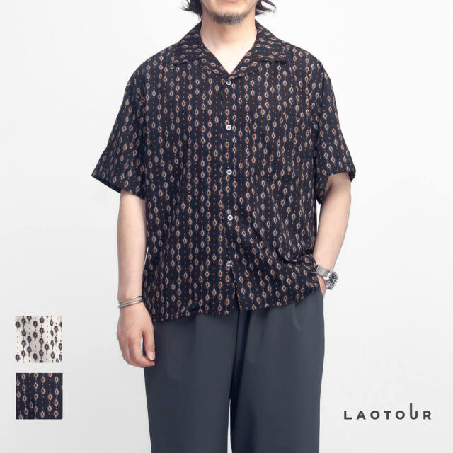 08AW NUMBER NINE ポートランド期 小紋柄 総柄 シャツ 08AW NUMBER NINE ポートランド期 小紋柄 総柄 シャツ トップス