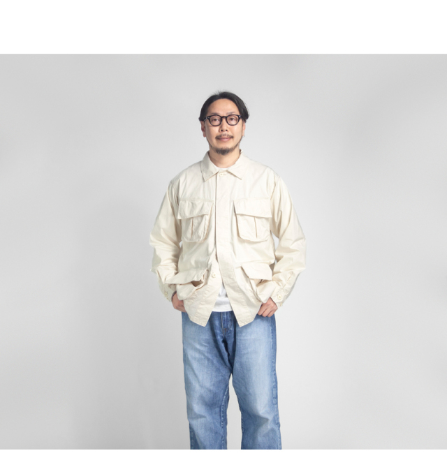 CALIFORNIA SPORTSWEAR ジャングルファティーグジャケット M CALIFORNIA SPORTSWEAR カリフォルニアスポーツウェア ポプリン