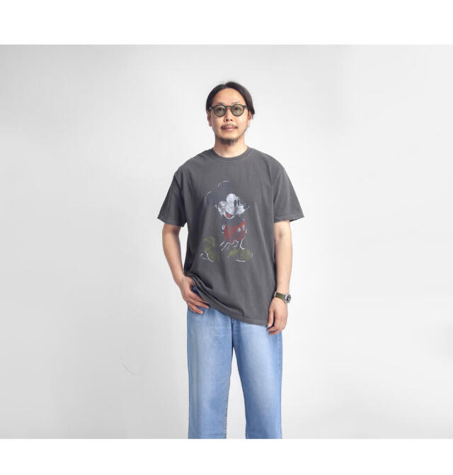 Goodwear グッドウェア Micky Vintage Print tee ミッキーマウス