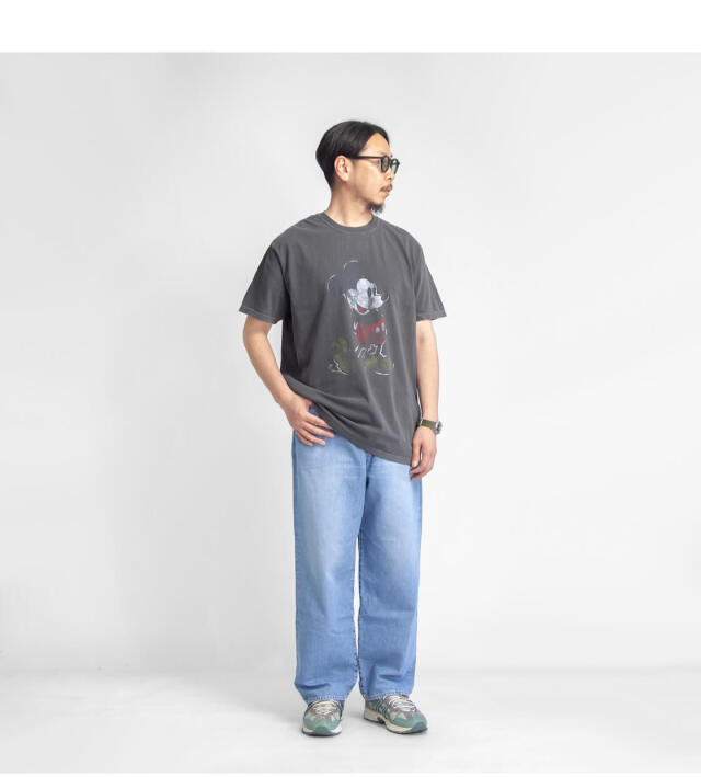 Goodwear グッドウェア Micky Vintage Print tee ミッキーマウス