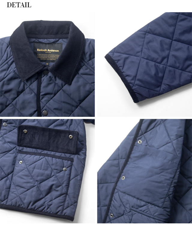 Kinloch Anderson キンロックアンダーソン ダイヤキルティング 