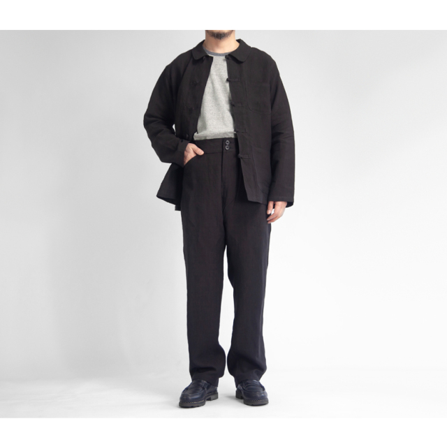 le sans pareil ルサンパレイユ リネン100％ フレンチチャイナパンツ