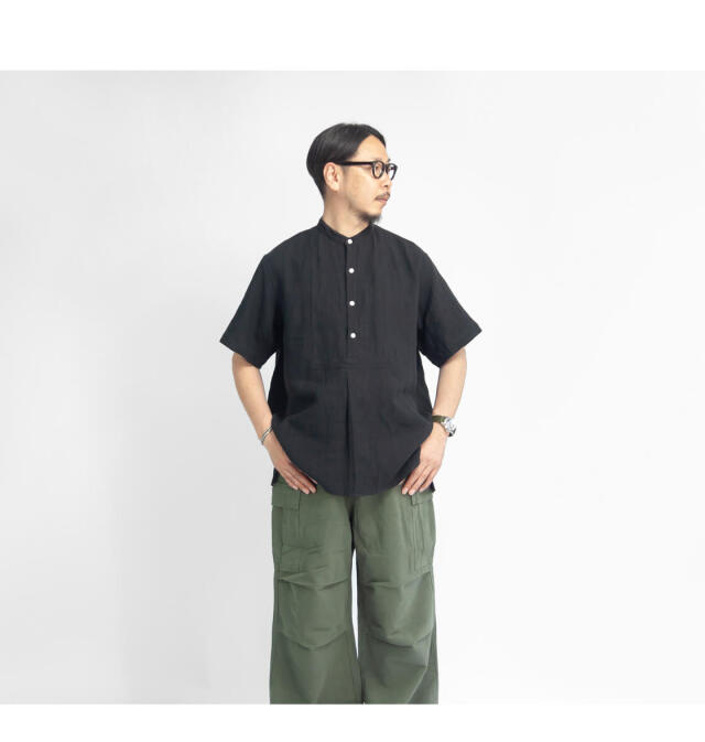 le sans pareil ルサンパレイユ フレンチリネン 麻100％ プルオーバー