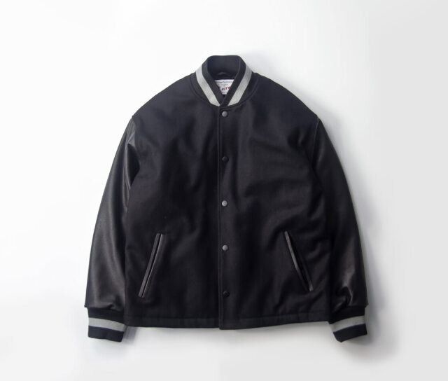 BUTWIN バトウィン MARC ARROWS別注 ウール＆袖レザー アワード