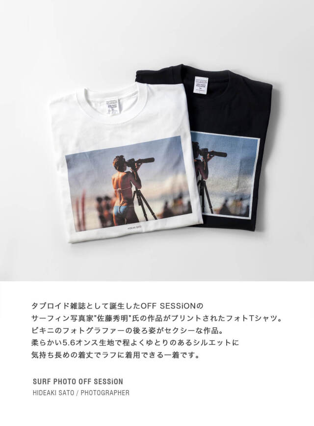 OFF SESSiON オフセッション 佐藤秀明 PHOTOGRAPHER サーフ
