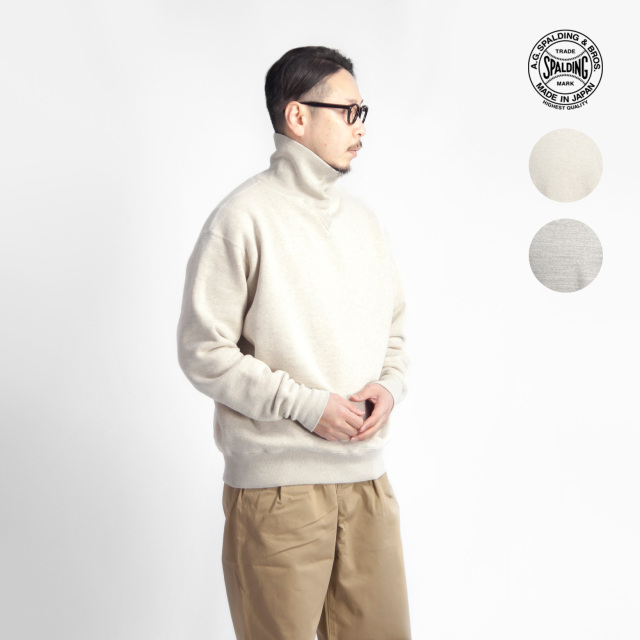 A.G.SPALDING＆BROS A.G.スポルディング＆ブロス 吊り編み裏起毛