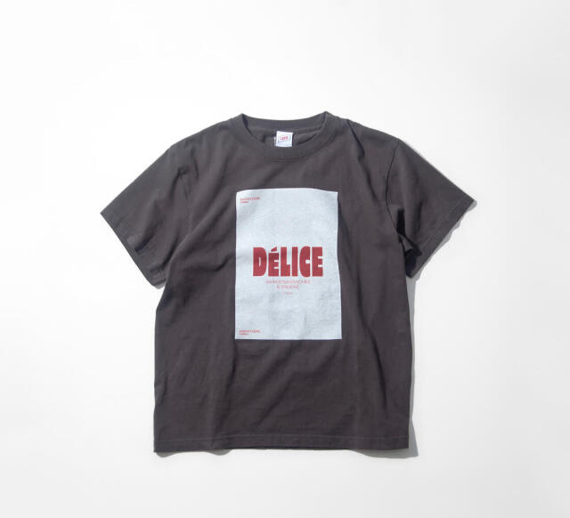 TRICOMER トリコメル フレンチ ロゴ プリントTシャツ レディース