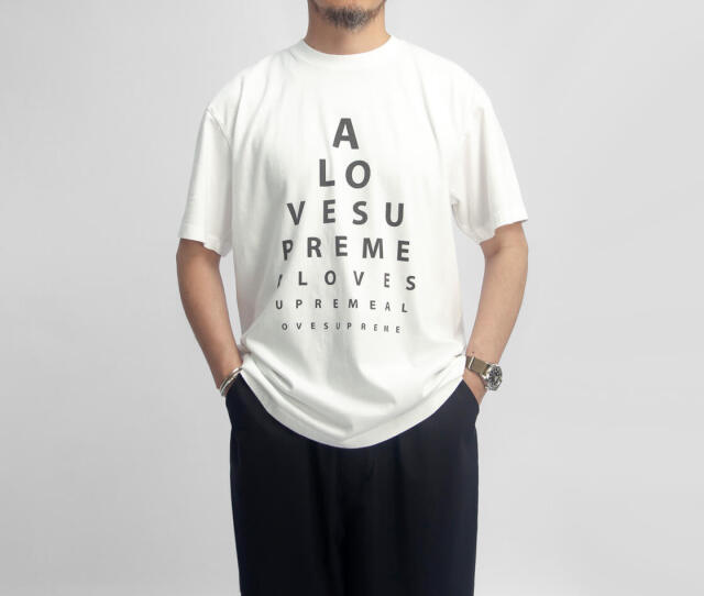 WORN FREE ウォーンフリー ジョン・コルトレーン EYE TEST プリントT