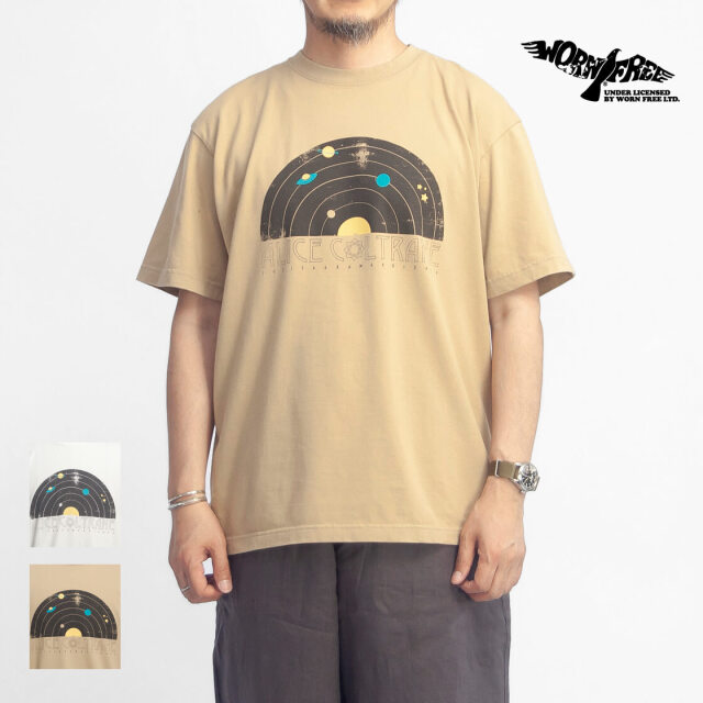 WORN FREE ウォーンフリー アリス・コルトレーン SPACE VINYL プリント