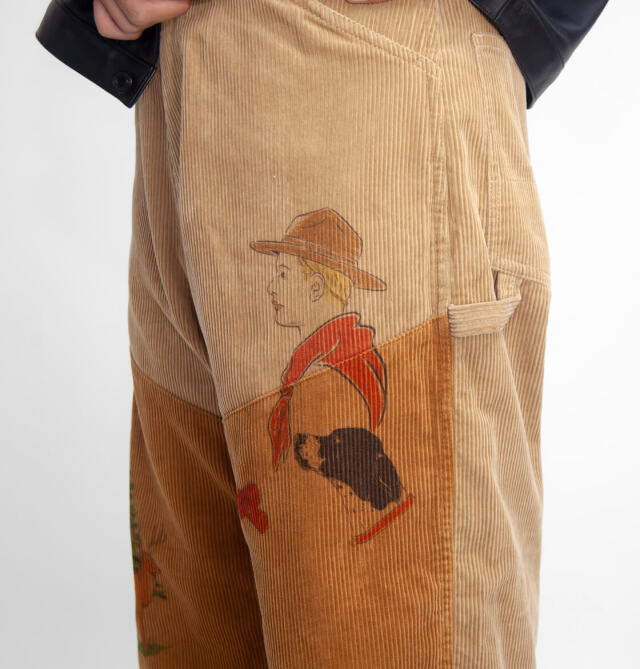 Work of art kendai ワークオブアートケンダイ　パンツ　Mサイズ Work of Art Kendai / DUCK WORK PANTS AGED WASH ワークオブ
