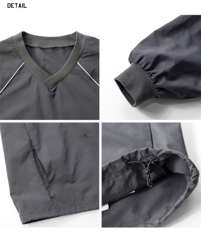 バーラップアウトフィッター　M ナイロンプルオーバー BURLAP OUTFITTER バーラップアウトフィッター REFLEX PULLOVER