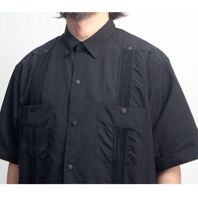 BURLAP OUTFITTER ナイロン キューバシャツ L アイスグレー BURLAP OUTFITTER ナイロン キューバシャツ L アイスグレー 楽天