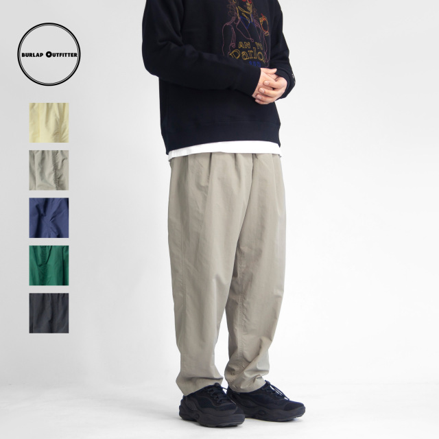 BURLAP OUTFITTER バーラップアウトフィッター TRACK PANT SUPPLEX 