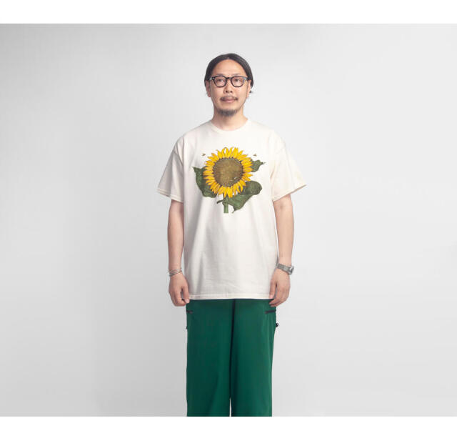 TAKUYA∞着用　Sunflowers Tシャツ FEAR OF GOD 5th MESHメッシュ tシャツ Lサイズ takuya∞着用
