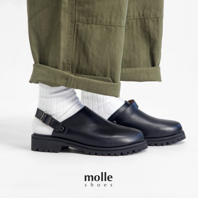 【美品】molle shoes エンジニアサンダル ビブラムソール 28㎝ molle shoes (モールシューズ) ENGINEER SANDAL / エンジニア