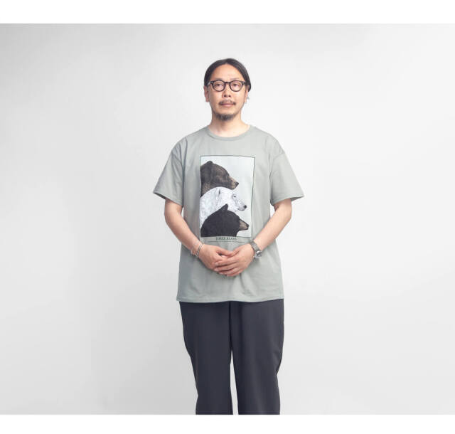 LIBERTY GRAPHICS リバティグラフィックス Three Bears プリントT