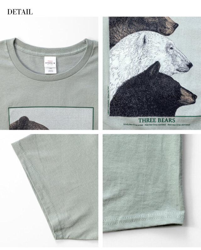 LIBERTY GRAPHICS リバティグラフィックス Three Bears プリントT