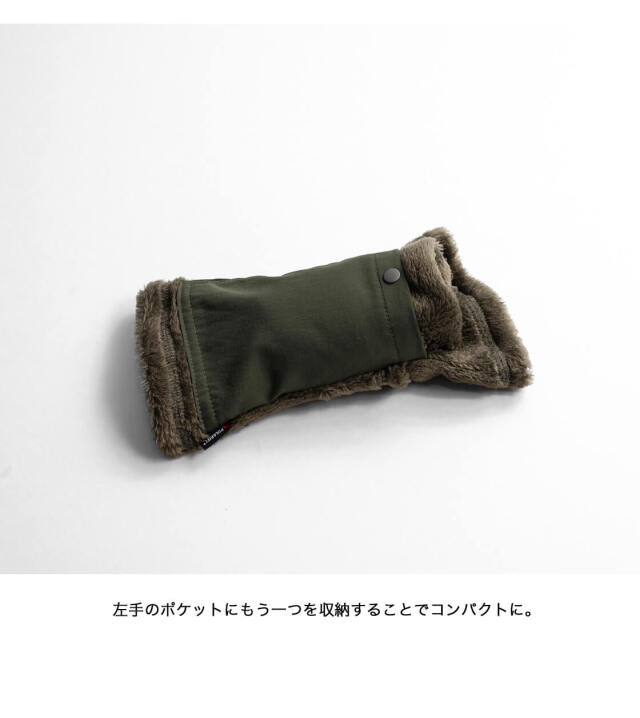 AXESQUIN アクシーズクイン ポーラテックハイロフトグローブ フリース