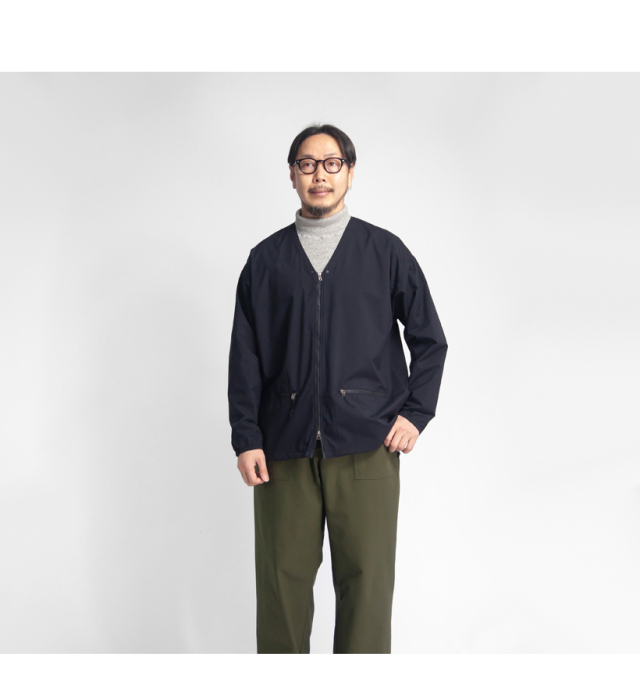 Avino アヴィーニョ　ハウンドトゥースチェック カバーオール　46サイズ GIVENCHY ツイードハウンドトゥースパターンコート ベージュ
