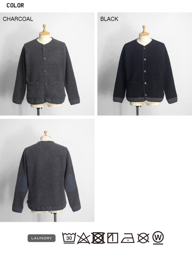 Black by VANQUISH カーディガン 2点セット ADRER カーディガン extra quality heavy weight jacquard knit