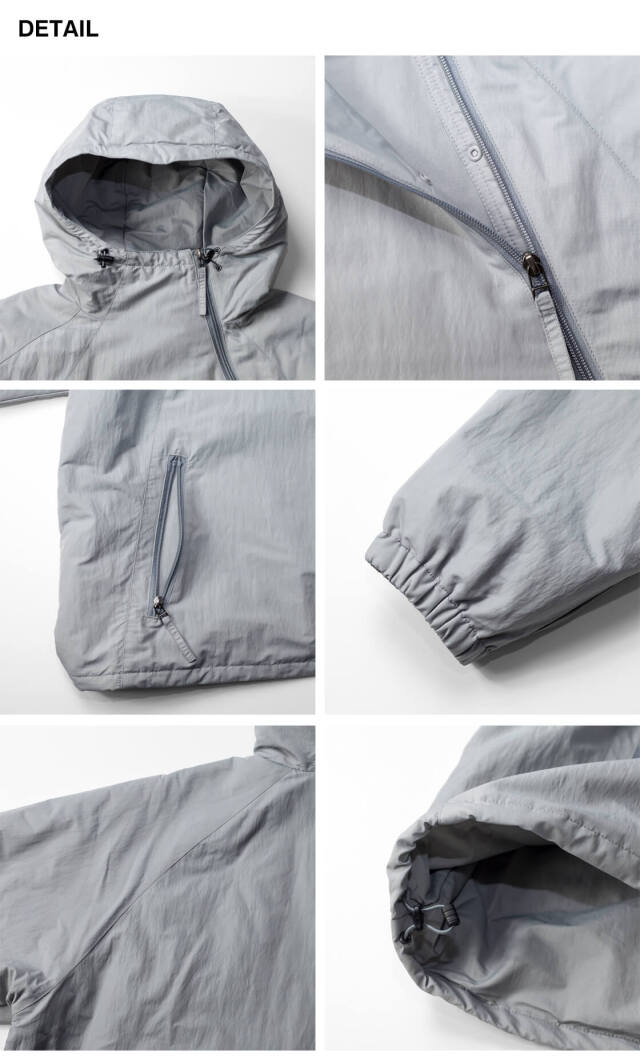 AXESQUIN アクシーズクイン ポーラテックパワーフィル バイアスジップ