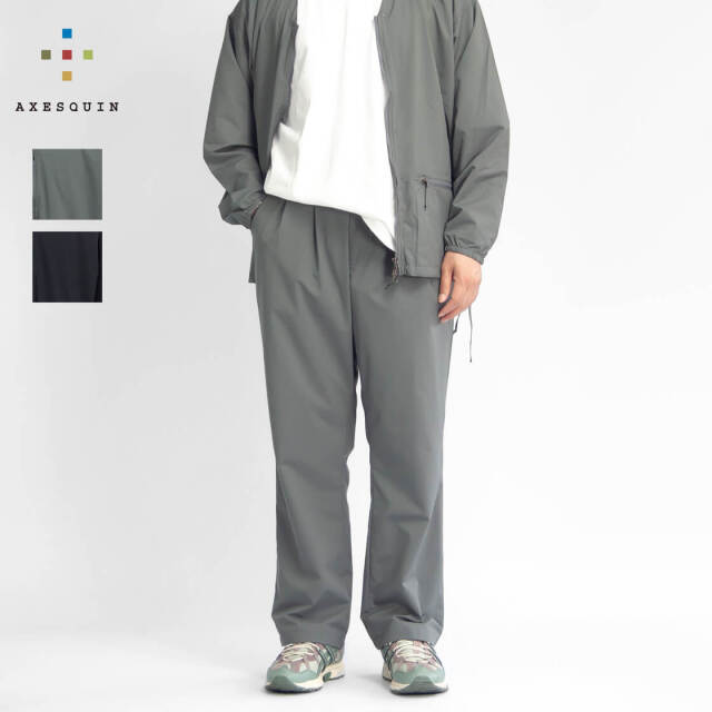 AXESQUIN アクシーズクイン パーテックス ヘリウムスラックス メンズ