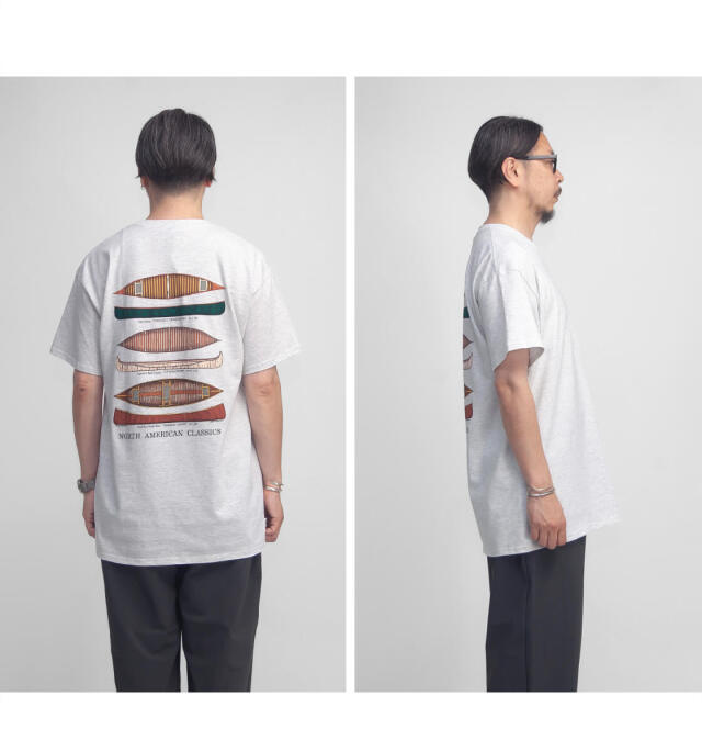 GRANCY】グラフィックデザインリバーシブルTシャツ