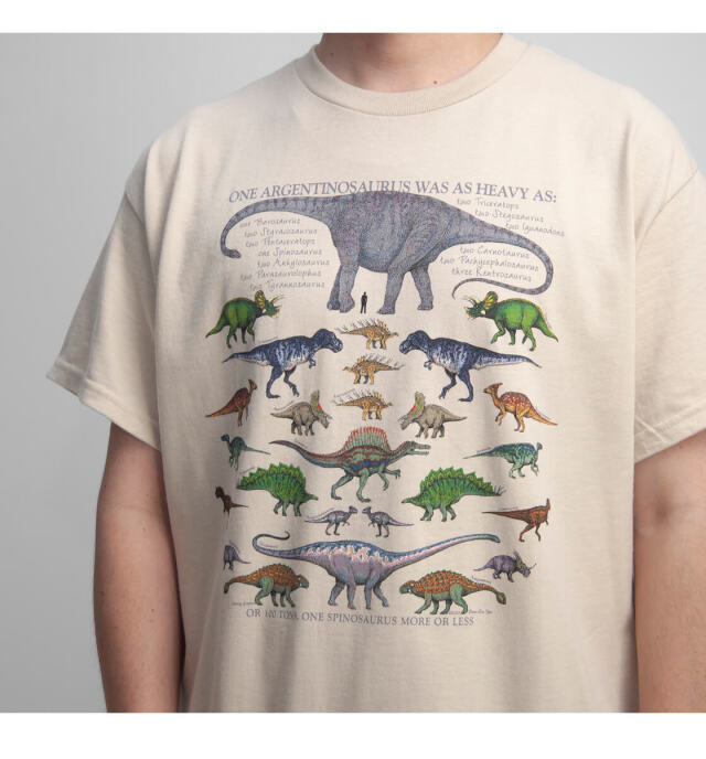 LIBERTY GRAPHICS リバティグラフィックス One Dinosaur Is プリントT