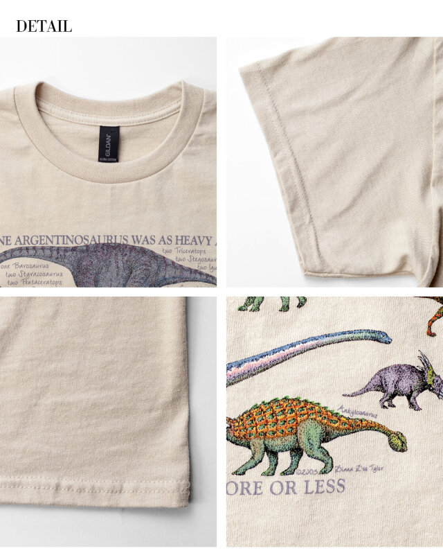 希少 激レア ザウルス フィリプソン Tシャツ ホワイト Mサイズ ZETASTORE_22SS009WHT_02_2c5a88