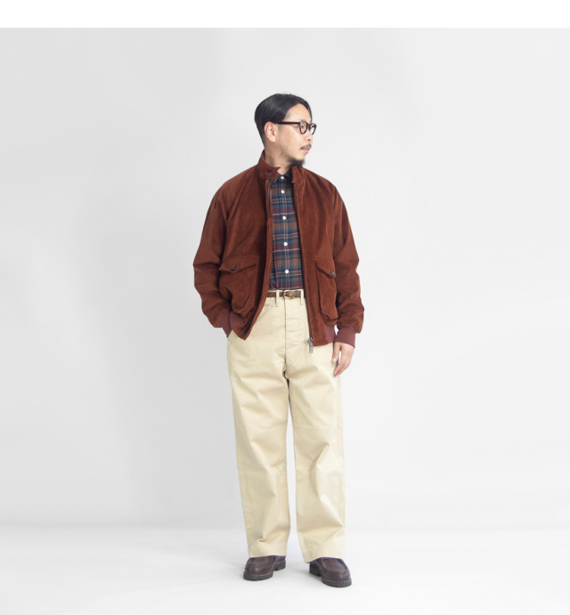 BARACUTA バラクータ G9 コーデュロイ AFポケット ハリントン  