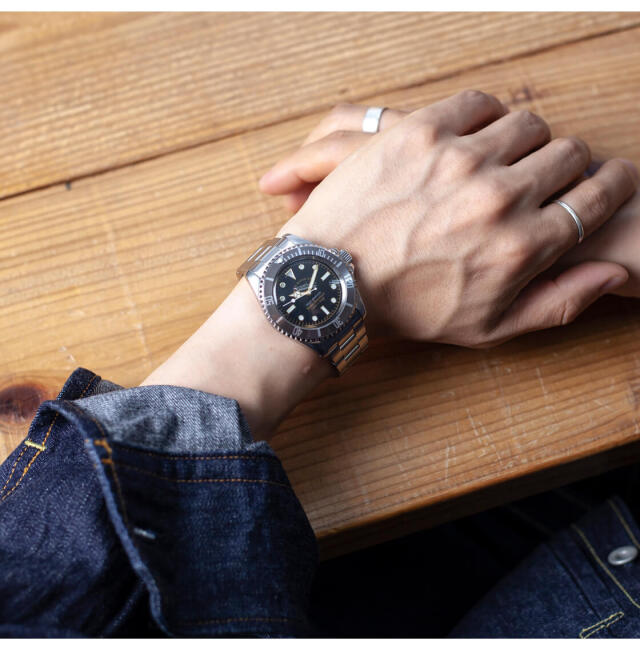 VAGUE WATCH Co. ヴァーグウォッチカンパニー GRY FAD 自動巻き