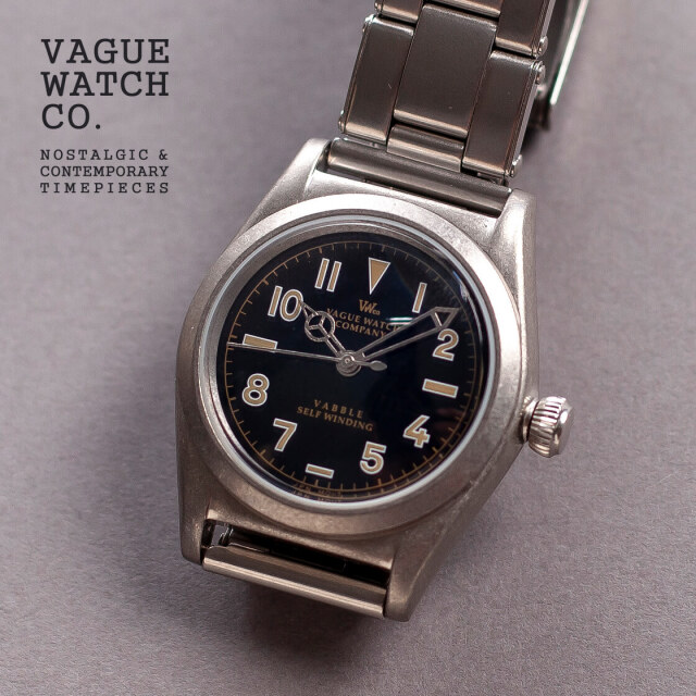 VAGUE WATCH Co. ヴァーグウォッチカンパニー Vabble ブラック