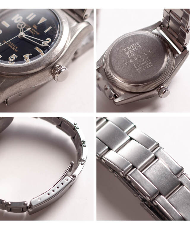 VAGUE WATCH Co. ヴァーグウォッチカンパニー Vabble ブラックダイヤル