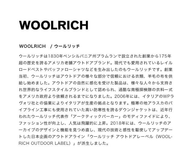 WOOLRICH OUTDOOR LABEL ウールリッチ アウトドア ゴアテックス スリー