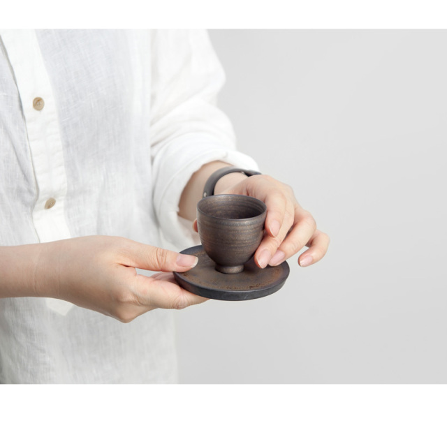 韓国 茶器 カップ&ソーサ コーヒーカップ 韓国 茶器 カップ&ソーサ