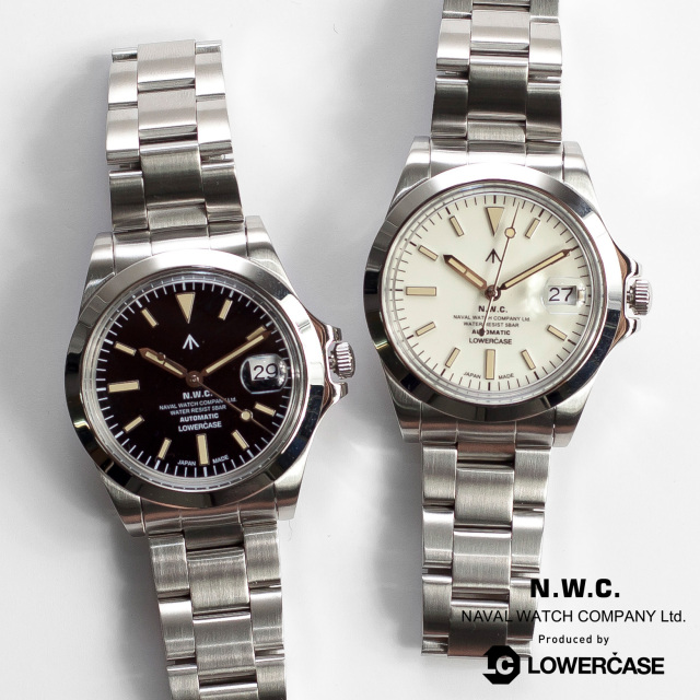 NAVAL WATCH Produced by LOWERCASE ナバルウォッチ 3連メタルバンド  
