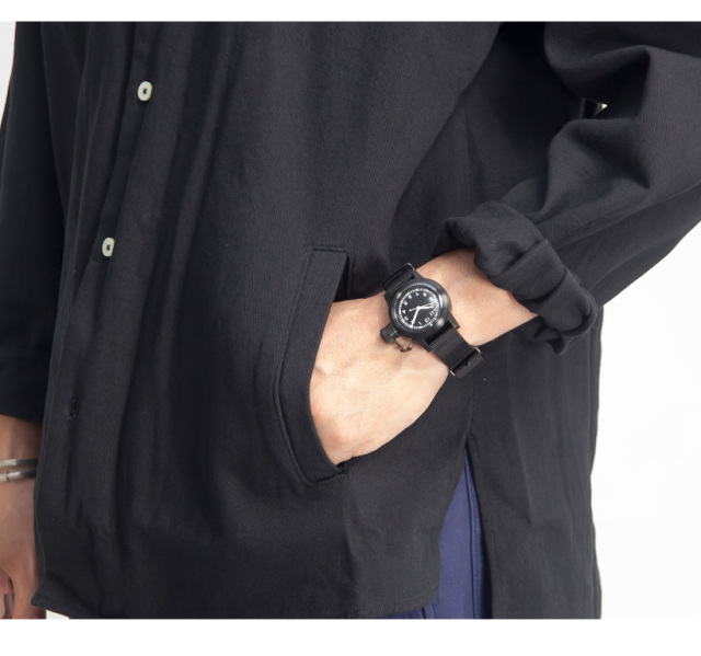 NAVAL WATCH ナバルウォッチ Mil.-04 ブラック BUSHIPS WATCH