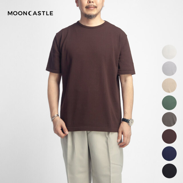 MOONCASTLE ムーンキャッスル IC13 アイスコットン リラックス クルー