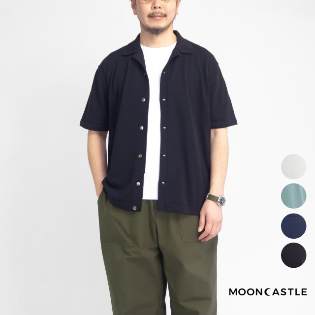 MOONCASTLE ムーンキャッスル アイスコットン ニットオープン