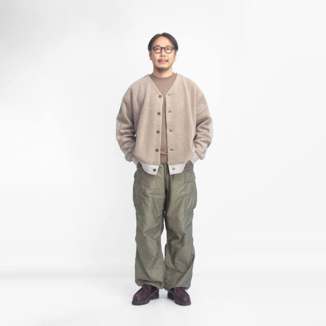 MOONCASTLE ムーンキャッスル WO2 エクストラファインメリノ クルー