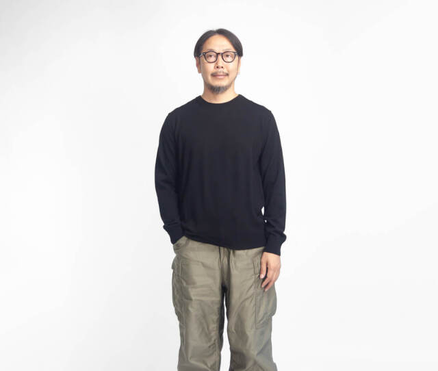 MOONCASTLE ムーンキャッスル WO2 エクストラファインメリノ クルー