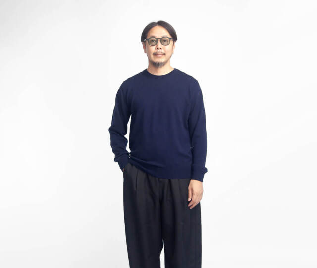 MOONCASTLE ムーンキャッスル WO2 エクストラファインメリノ クルー